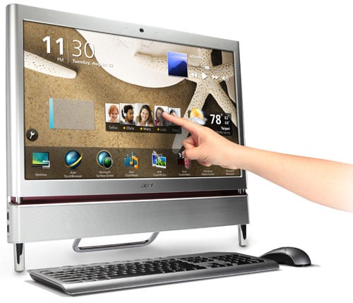 Monoblock бо экрани сенсорӣ Моноблок с сенсорным экраном