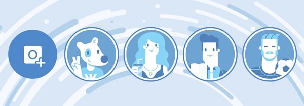 Чолишҳои Vkontakte Персонажи во Вконтакте