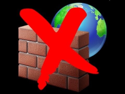 Вирусро муваққатан қатъ кунед. Временно отключите ваш бранмауэр