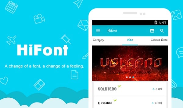 HiFront - тағйир додани font, тағйир додани ҳиссиёт HiFront - изменив шрифт, измените ощущения