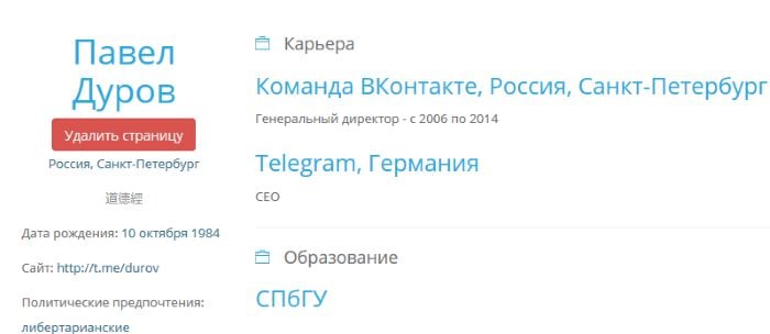 Маълумоти истифодабаранда Информация пользователя